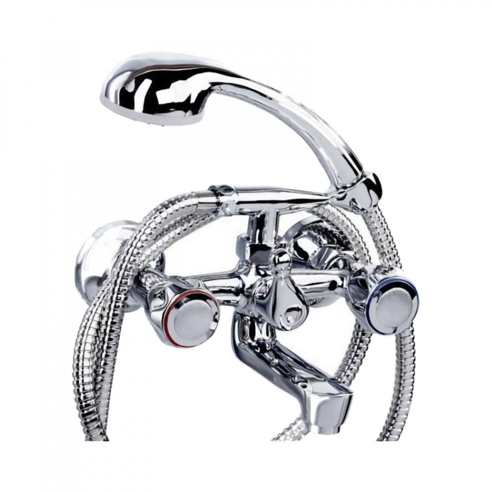 Baterie pentru cada si dus cu montaj pe perete CLASS Chrome Valvex [1]