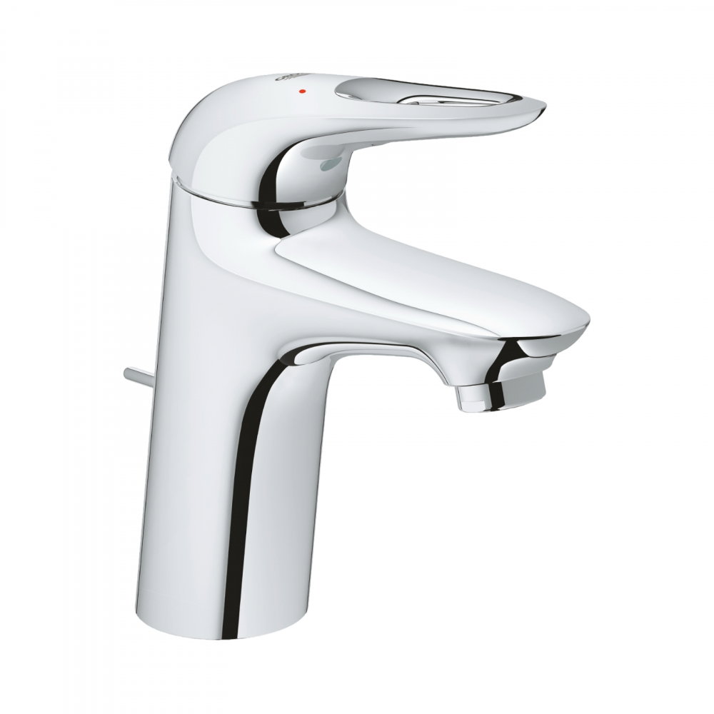 Baterie pentru lavoar Grohe EuroStyle New S-Size, maner loop, ventil pop-up, crom [1]