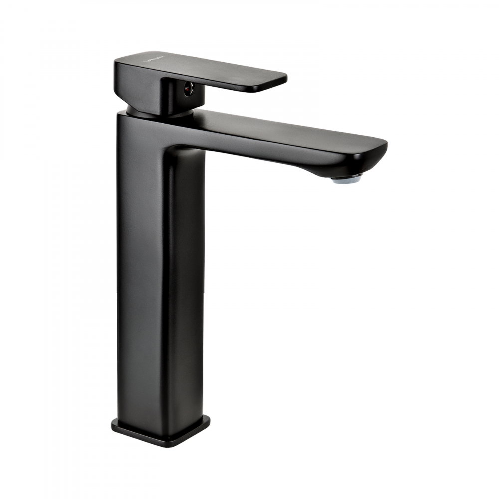 Baterie stativa inalta pentru lavoar LOFT Black Valvex [1]