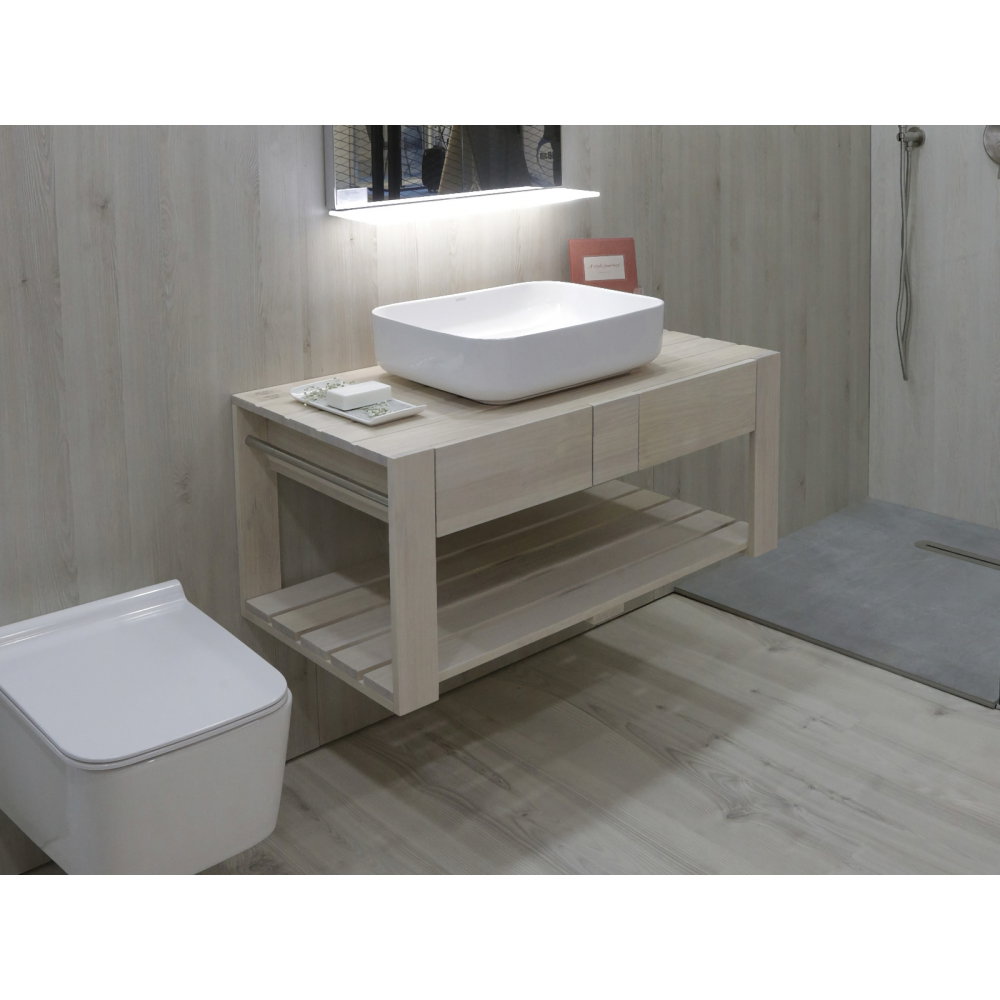 Mobilier baie Bathco PALLET CABINET 80 din lemn 800x500x430 mm [5]