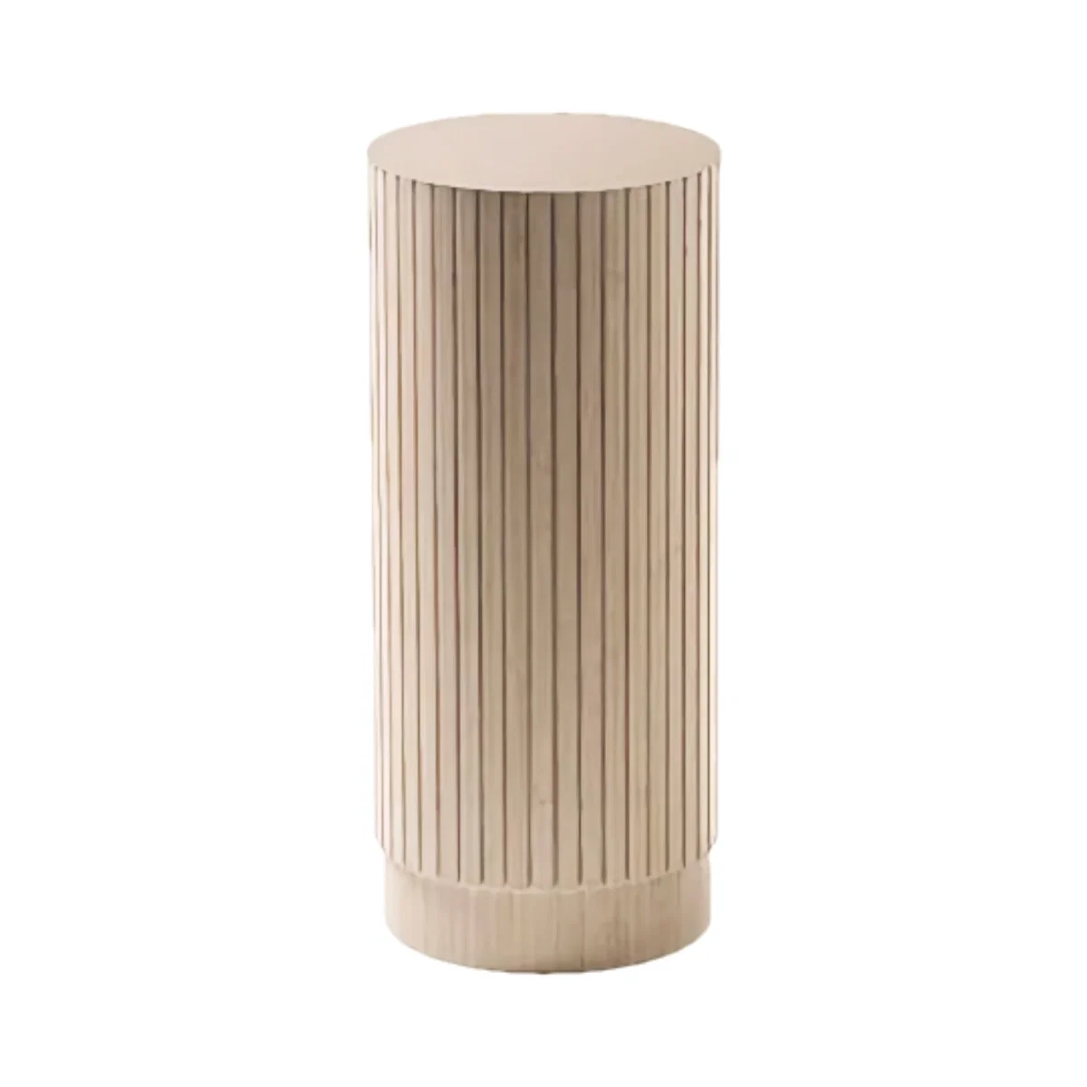 emi-piedestal pentru lavoar Bathco PANAY din bambus 200x450 mm [1]