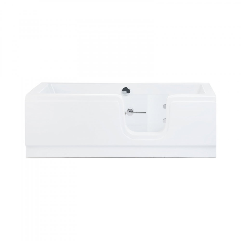 Cada de baie Carmen cu usa din sticla 170 x 80 x 55 cm Fibrex [1]