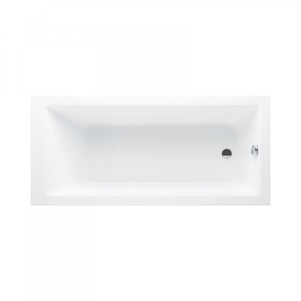Cada de baie Cubic, alb 170 x 80 x 45 cm Fibrex [1]