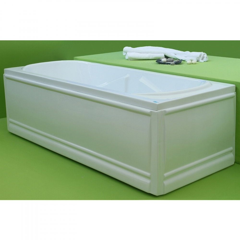 Cada de baie Favorit, alb 180 x 80 x 40 cm Fibrex [4]