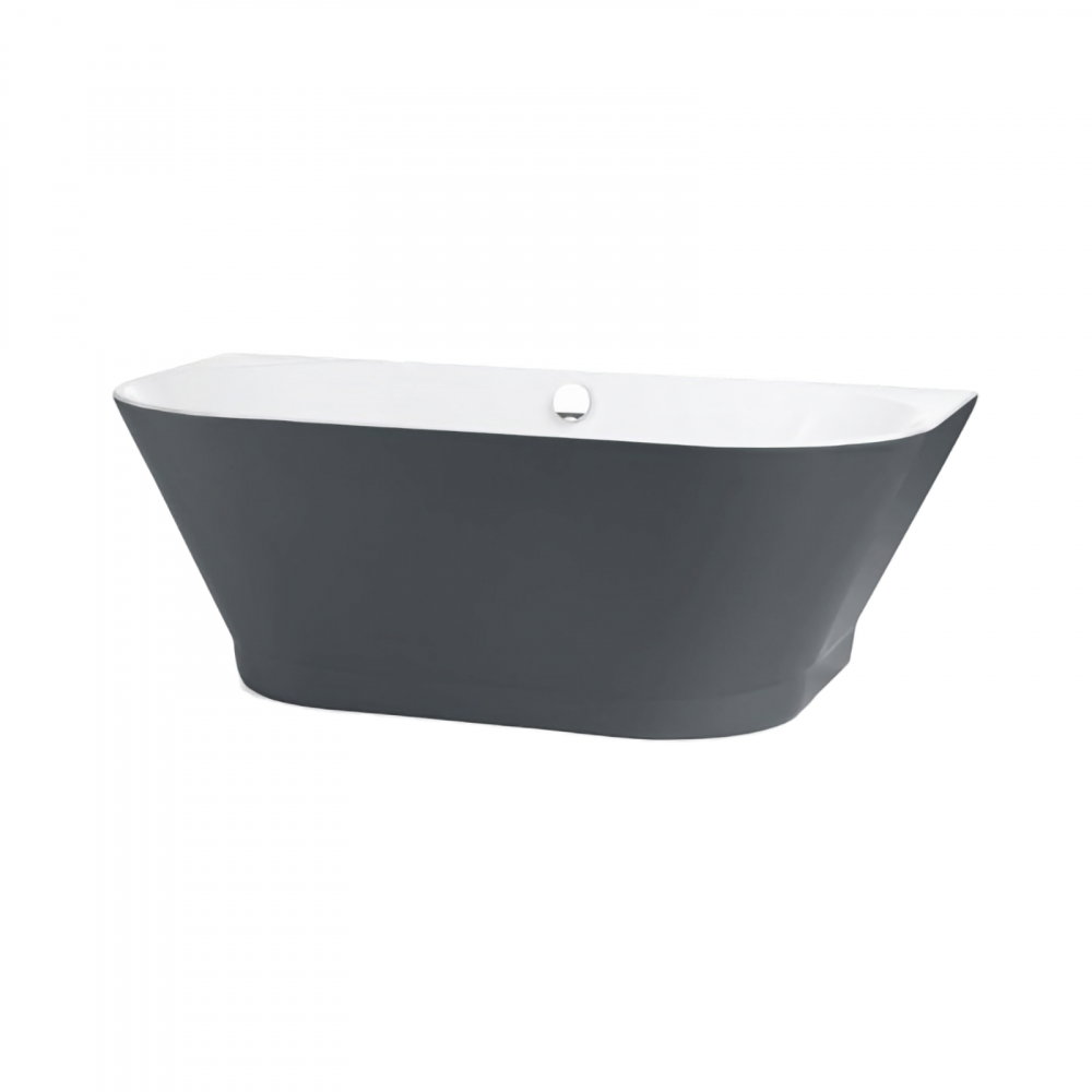Cada de baie freestanding Bristol, gri antracit 170 x 80 x 60 cm Fibrex [2]