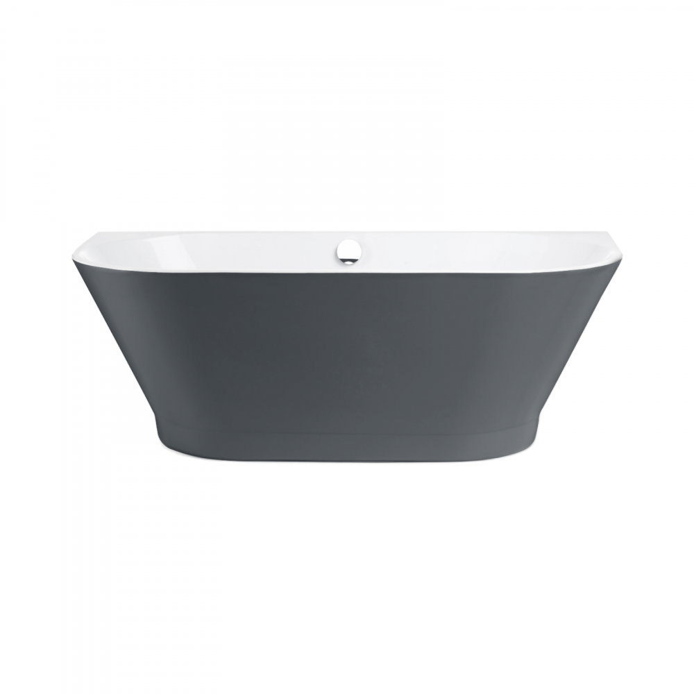 Cada de baie freestanding Bristol, gri antracit 170 x 80 x 60 cm Fibrex [1]