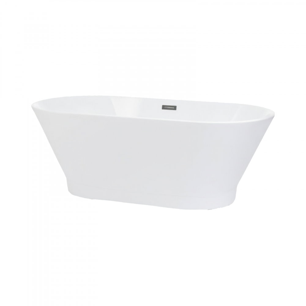 Cada de baie freestanding Oslo, alb 170 x 80 x 60 cm Fibrex [1]