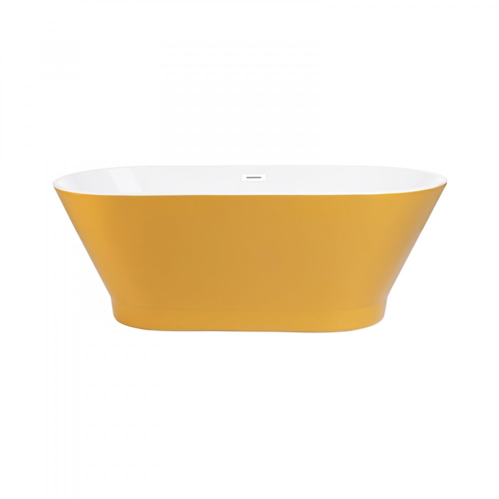Cada de baie freestanding Oslo, Limonit 170 x 80 x 60 cm Fibrex [2]