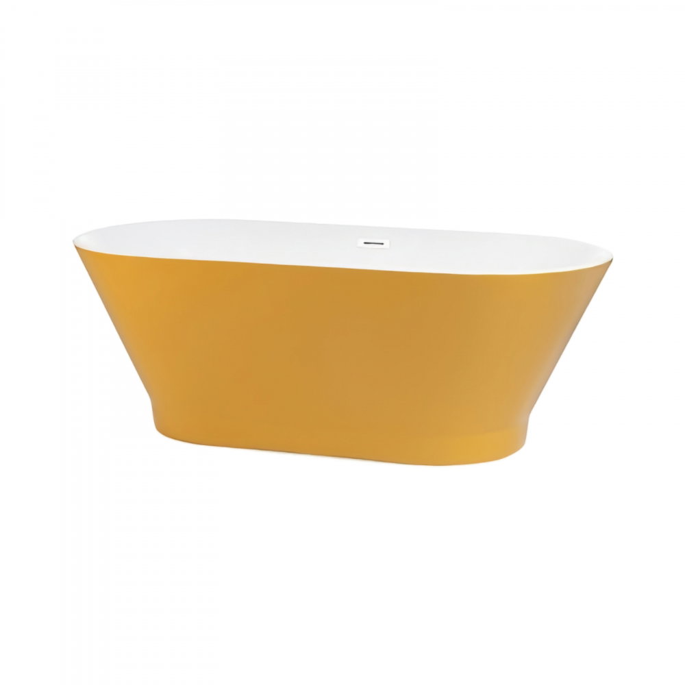 Cada de baie freestanding Oslo, Limonit 170 x 80 x 60 cm Fibrex [1]
