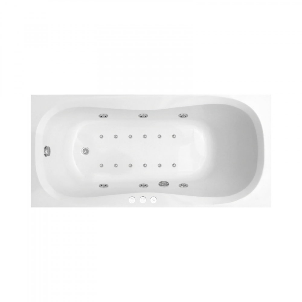 Cada de baie LIRIA Hidro Air 180 x 80 x 40 cm Belform [1]