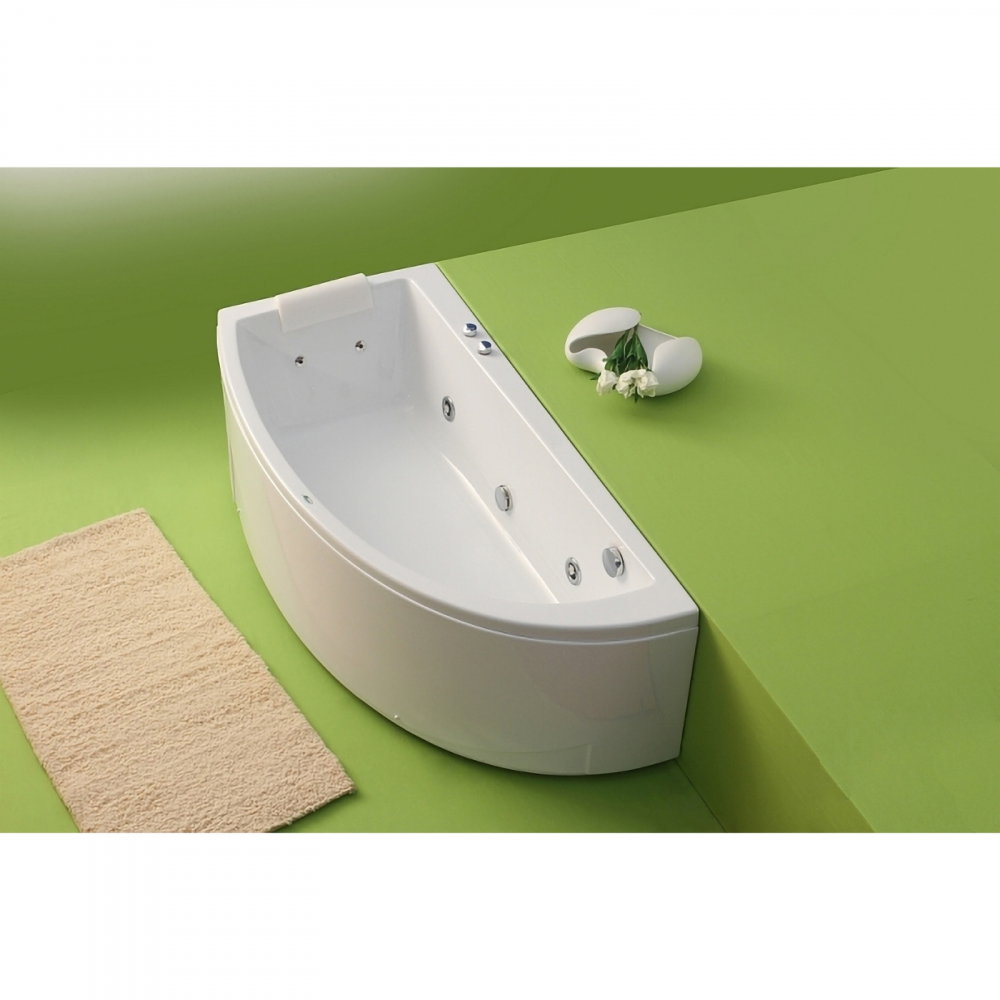 Cada de baie Neo, stanga, alb 170 x 78 x 43 cm Fibrex [3]
