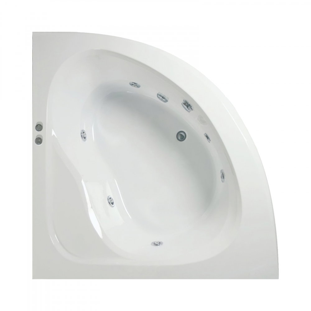 Cada de baie pe colt DAHLIA Hidro 150 x 150 x 47 cm Belform [1]