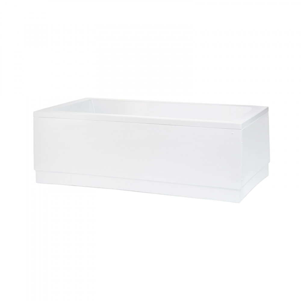 Cada de baie Quadra, alb 180 x 80 x 45 cm Fibrex [2]