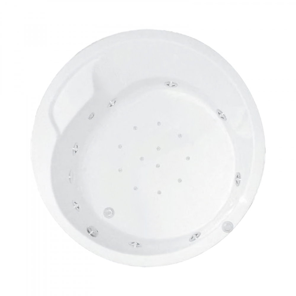Cada de baie rotunda LUNA Duo Light Diametru 160 Belform [1]
