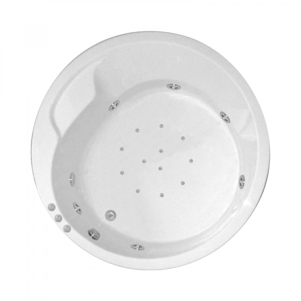 Cada de baie rotunda LUNA Hidro Air Diametru 160 Belform [1]