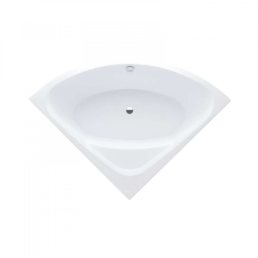 Cada de baie Sense III, de colt, alb 140 x 140 x 45 cm Fibrex [1]
