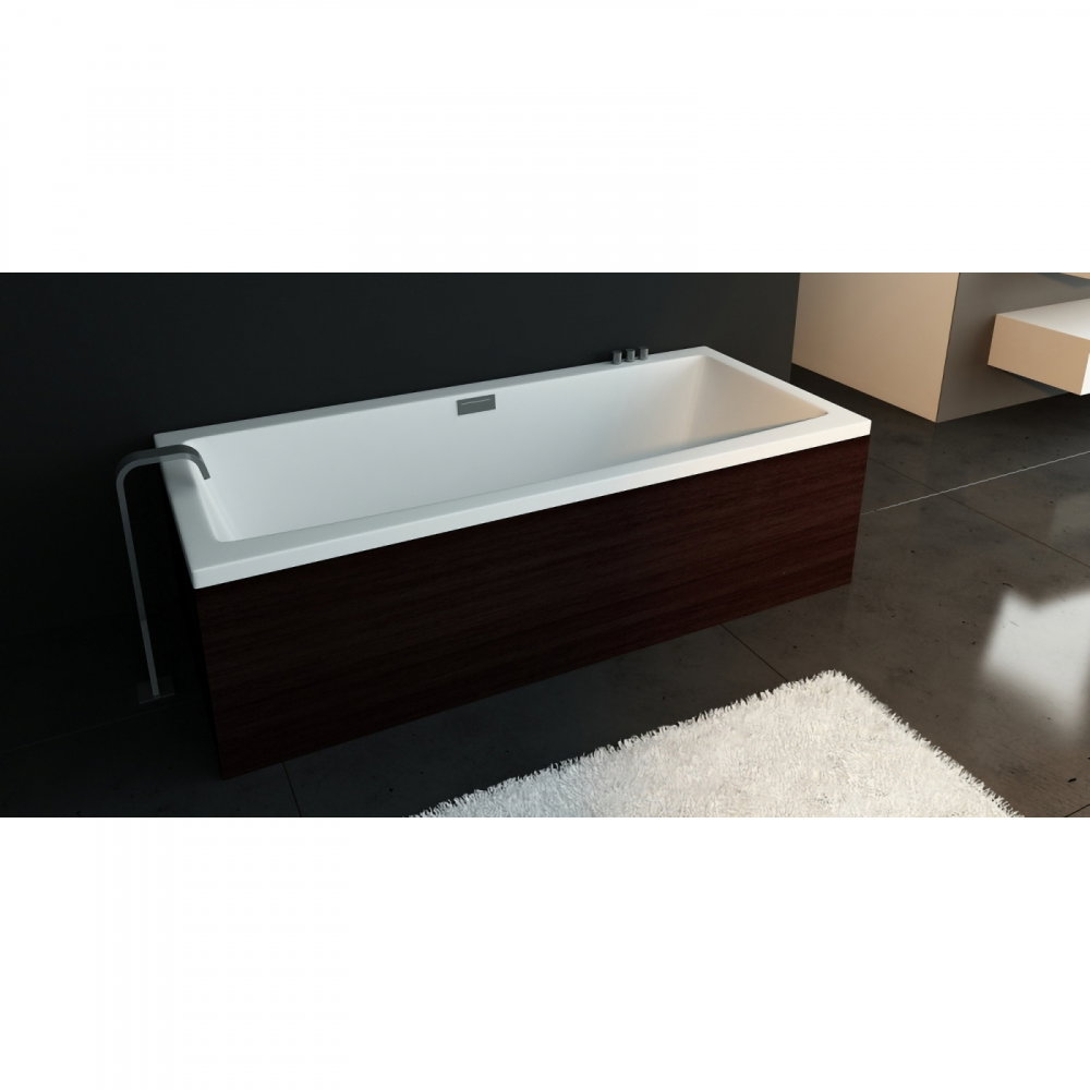 Cada de baie Sense I, dreapta, alb 170 x 75 x 45 cm Fibrex [6]
