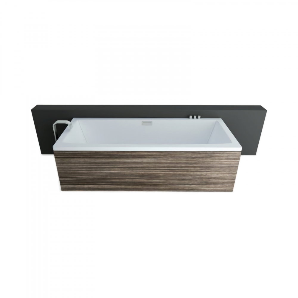 Cada de baie Sense I, dreapta, alb 170 x 75 x 45 cm Fibrex [9]