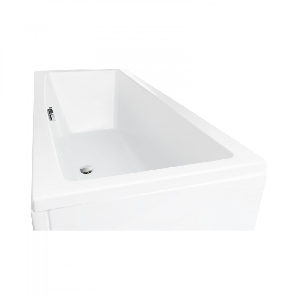 Cada de baie Sense I, dreapta, alb 170 x 75 x 45 cm Fibrex [4]