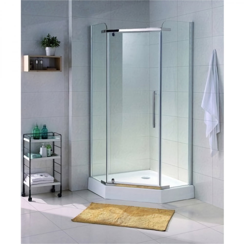 Cadita de dus Pentagonala CUBO 90 x 90 cm Belform [2]