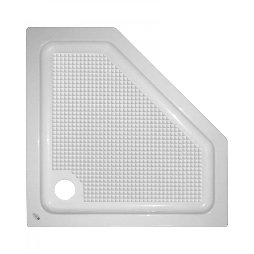 Cadita de dus Pentagonala CUBO 90 x 90 cm Belform [1]