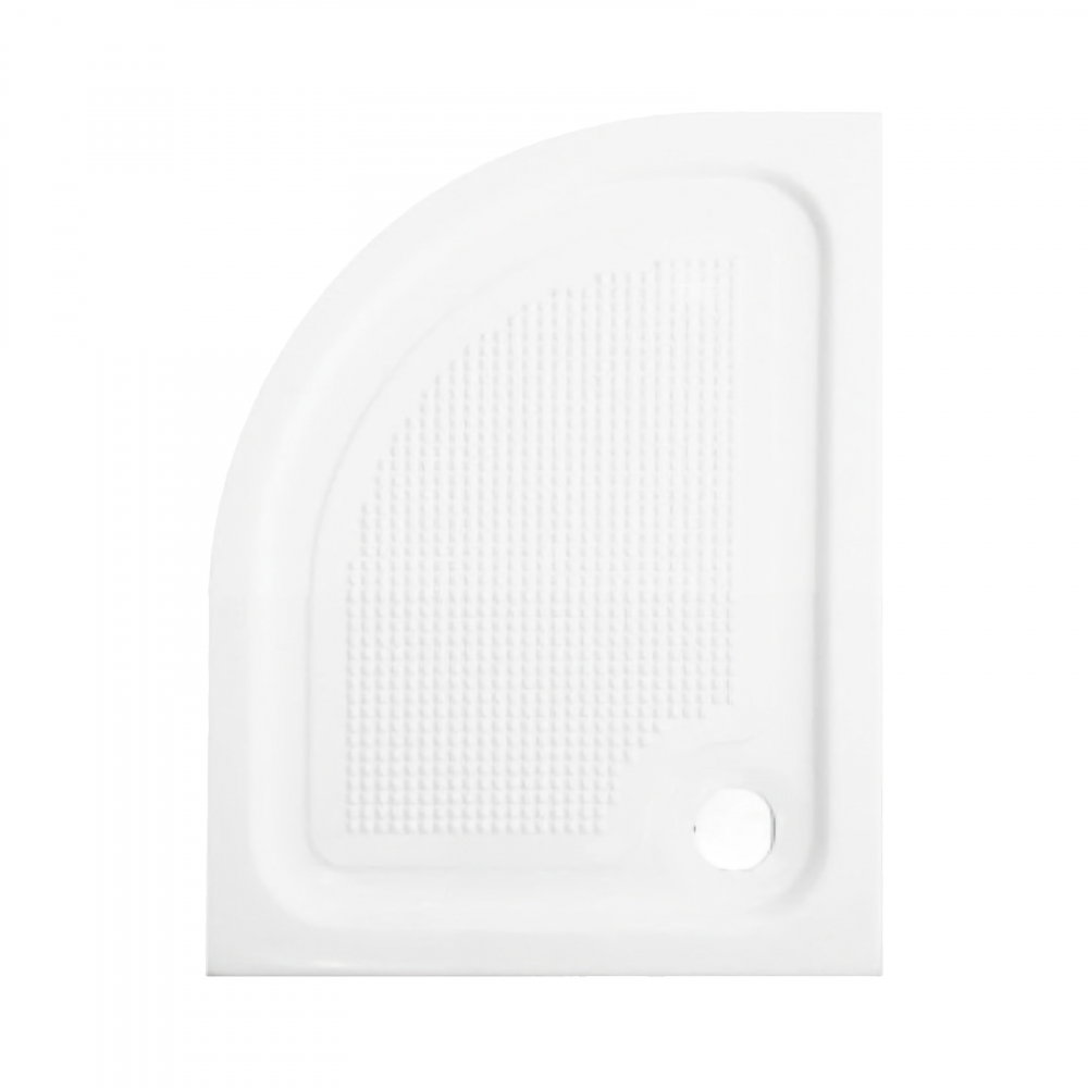 Cadita de dus Semirotunda dreapta CUBO 90 x 70 cm Belform [1]
