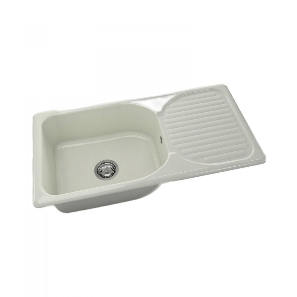 Chiuveta cu blat dreapta/stanga 21202 GRANIT POLAR FAT [1]