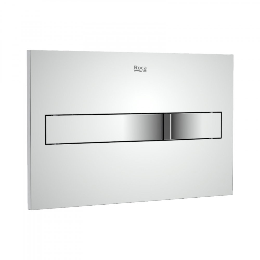 Clapeta cromata de actionare pentru rezervor incastrat PL2 In-Wall Roca [1]