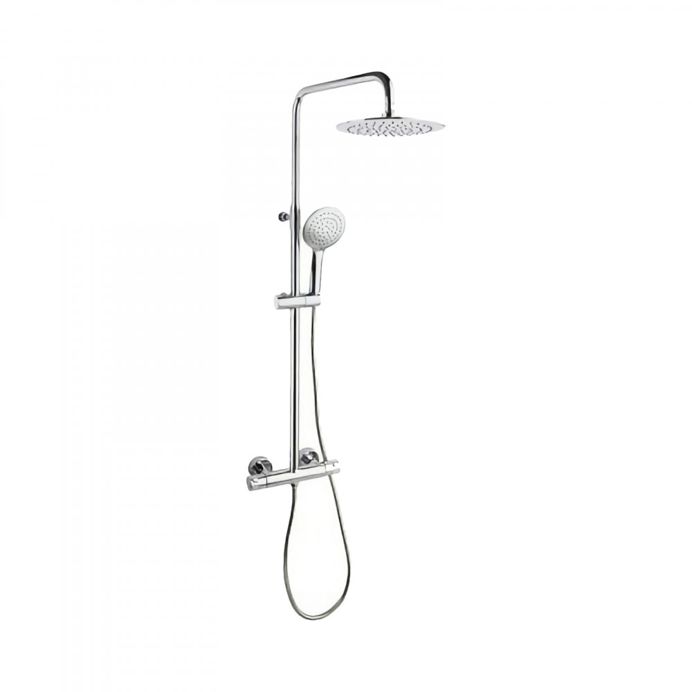 Coloana de dus termostatica cu palarie 23 cm crom Ramon Soler [1]
