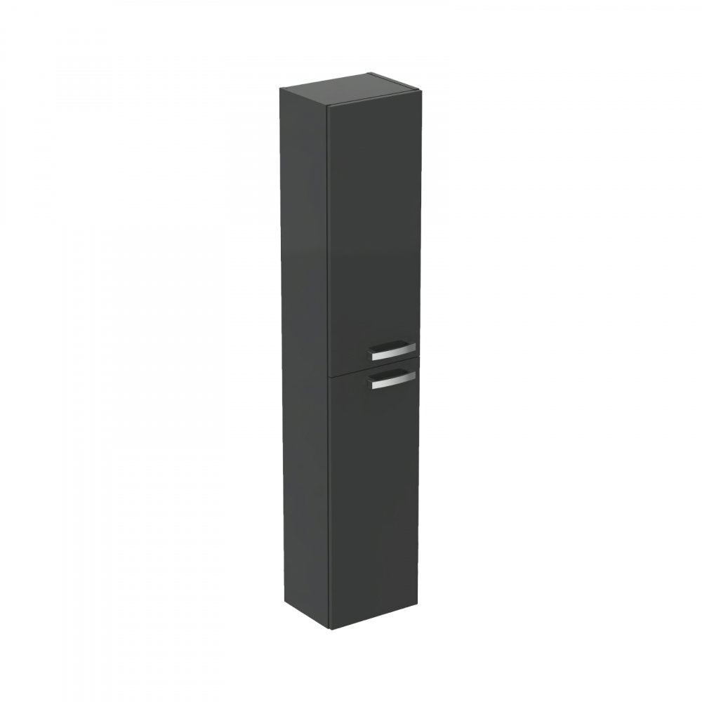 Coloana mobilier baie 1500 mm 2 usi TEMPO suspendat gri lucios Ideal Standard [1]