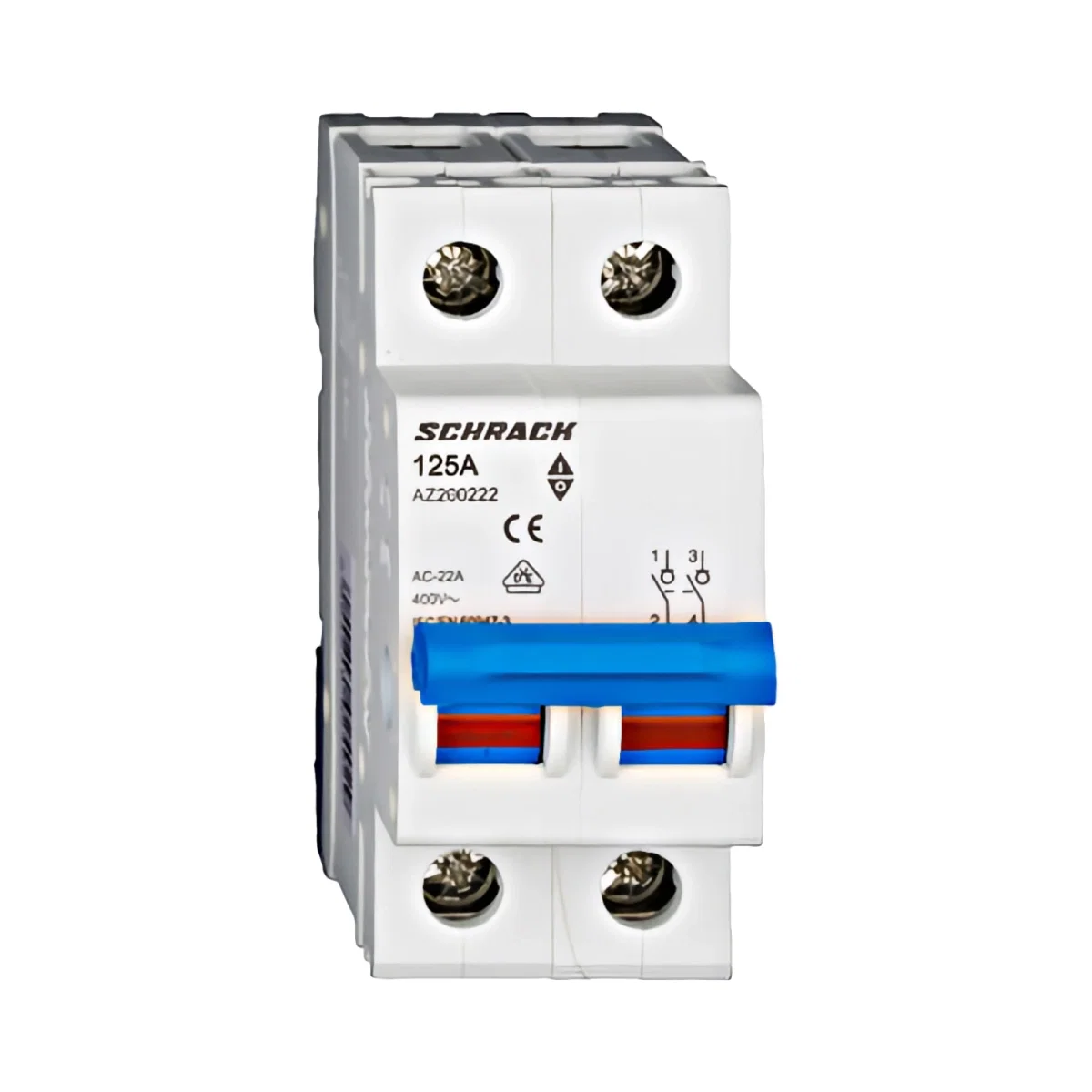 COMUTATOR PRINCIPAL MODULAR 125A, 2-POLI [1]