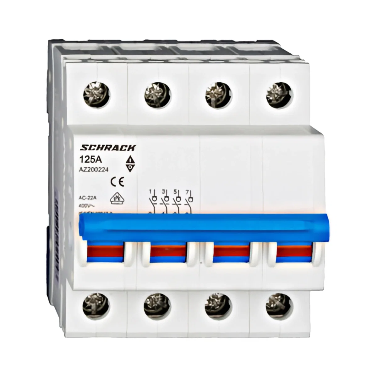 COMUTATOR PRINCIPAL MODULAR 125A, 4-POLI [1]