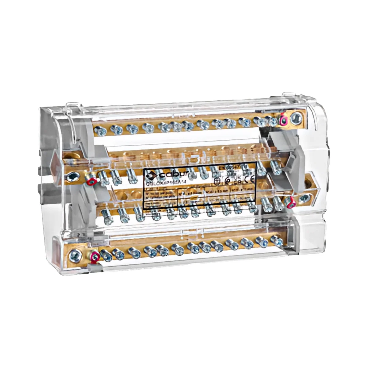DISTRIBUITOR 4 POLI 160A, PER POL:1X50 MM2/4X35 MM2+9X16 MM2 [1]