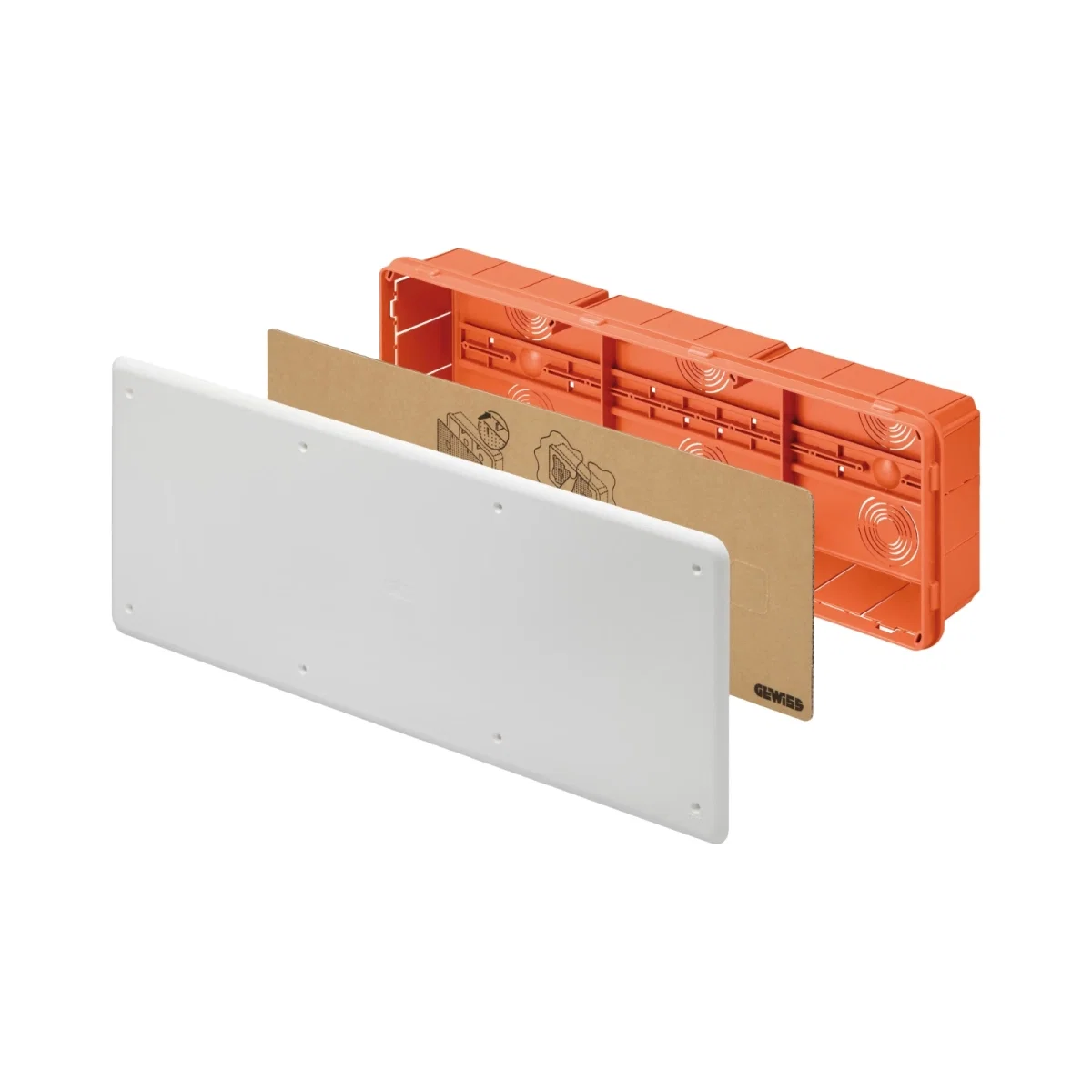 DOZA DERIVATIE ST 480X160X75MM GEWISS | GW48009 [1]