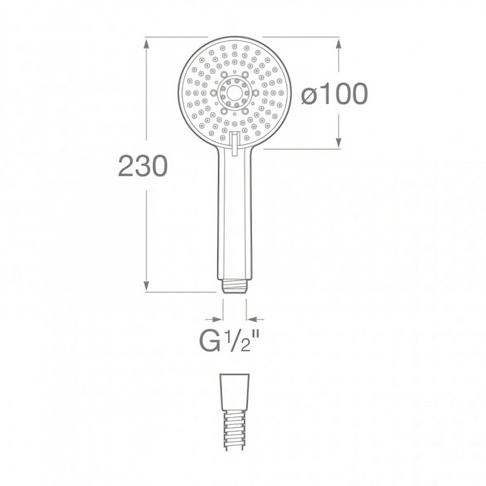 Para de dus cu 3 functii, D.100 mm Stella Roca [3]