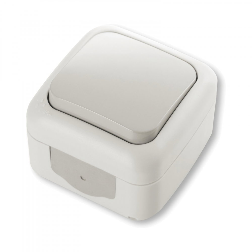 Intrerupator IP54 GRI Palmiye Viko by Panasonic [1]