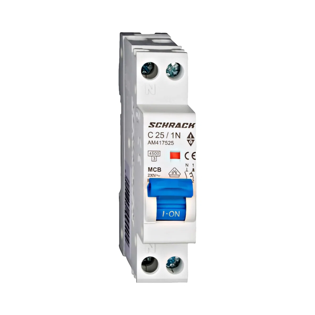 Intreruptor automat Schrack AMPARO 1P+N C25A 4.5kA 1 modul [1]