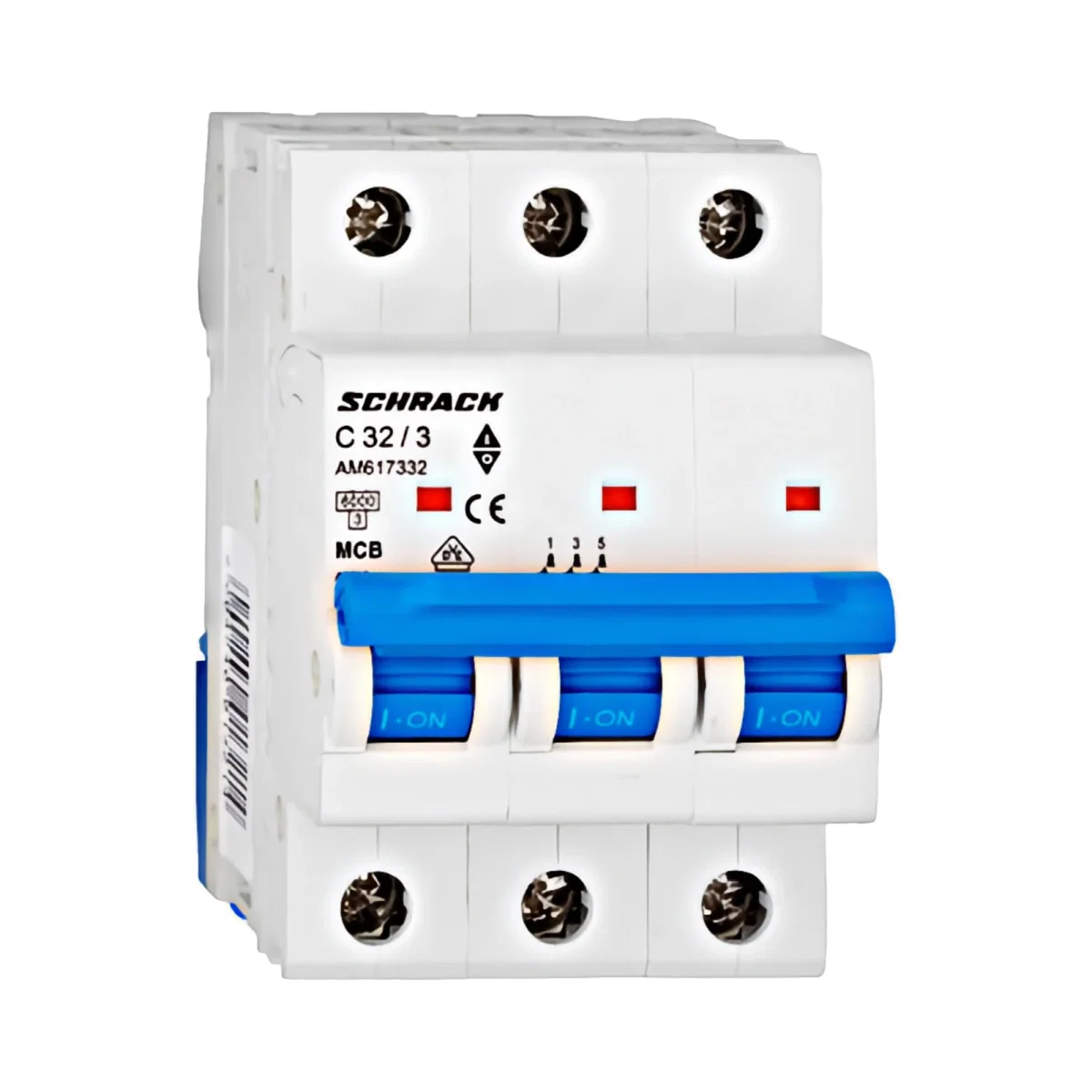 INTRERUPTOR AUTOMAT MODULAR (MCB) AMPARO 6KA, C 32A, 3-POLI [1]