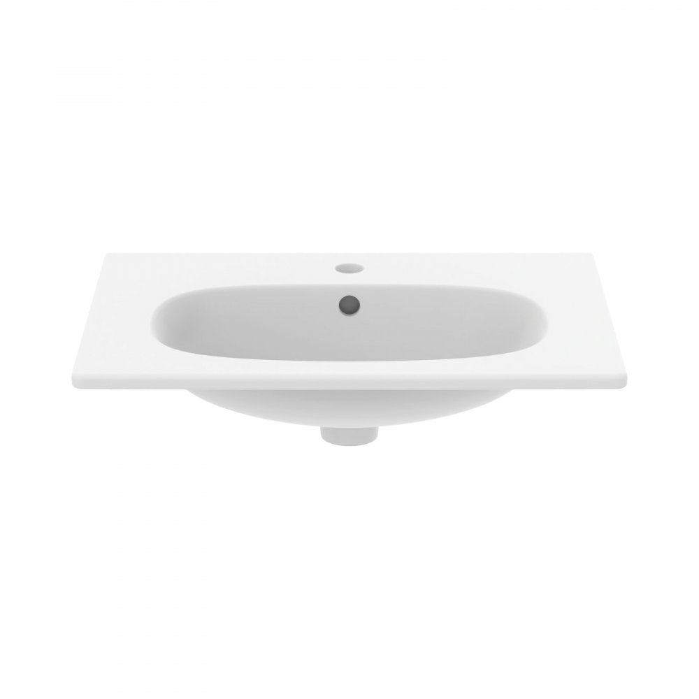 Lavoar 600 mm TESI pentru montaj pe mobilier alb mat Ideal Standard [2]