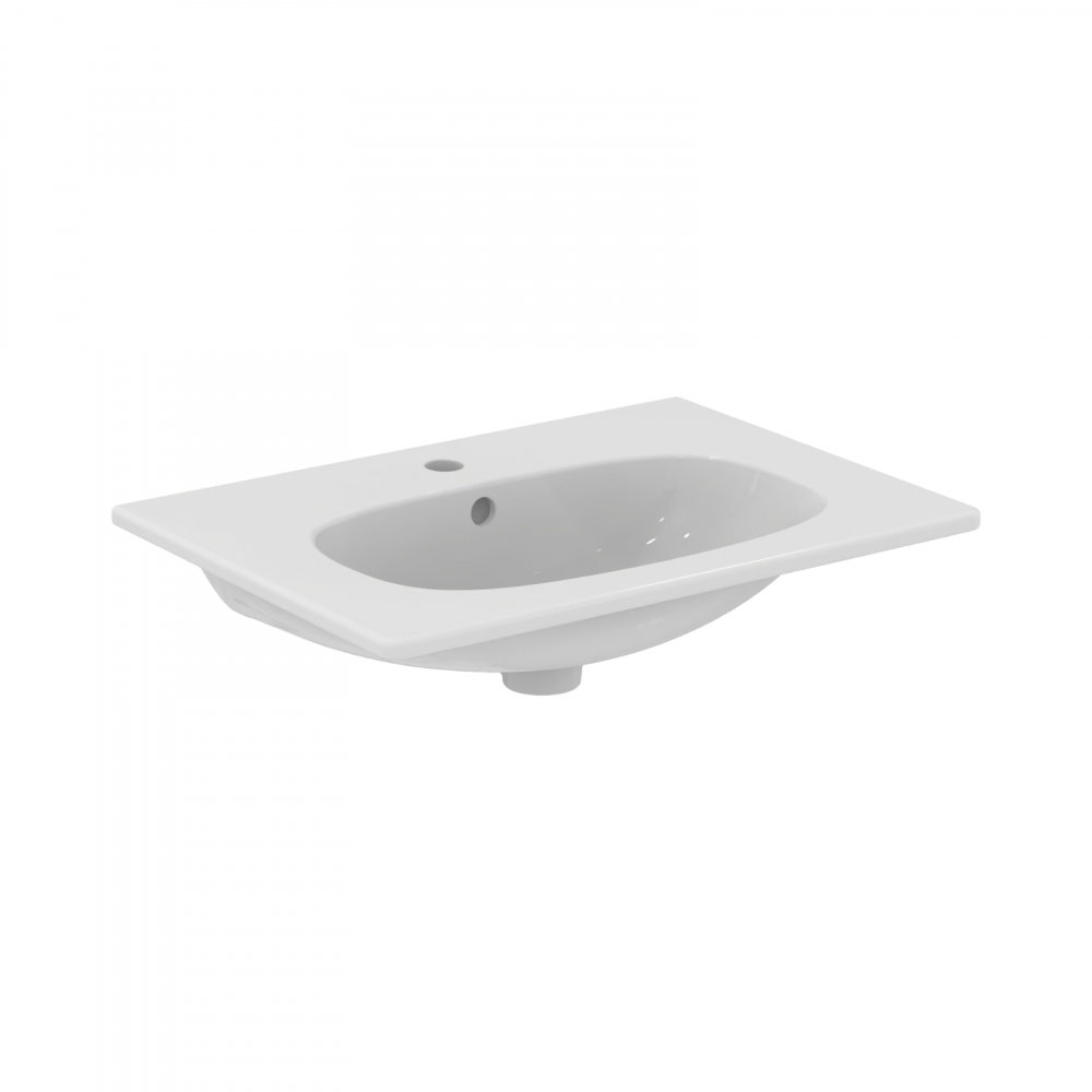 Lavoar 600 mm TESI pentru montaj pe mobilier alb Ideal Standard [1]