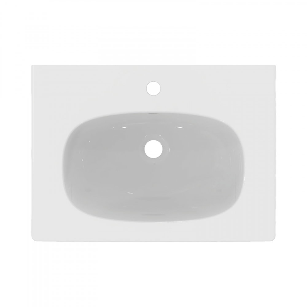 Lavoar 600 mm TESI pentru montaj pe mobilier alb Ideal Standard [4]