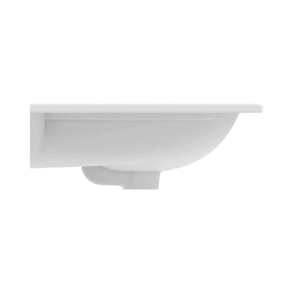 Lavoar 80 cm TESI pentru montaj pe mobilier alb mat Ideal Standard [3]