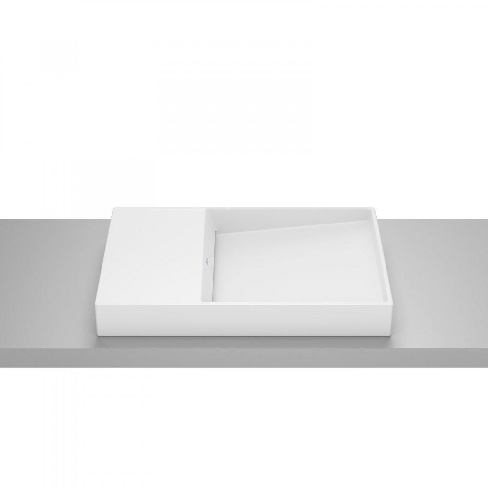 Lavoar pe blat din portelan Dash Horizon 60 cm alb mat Roca [2]