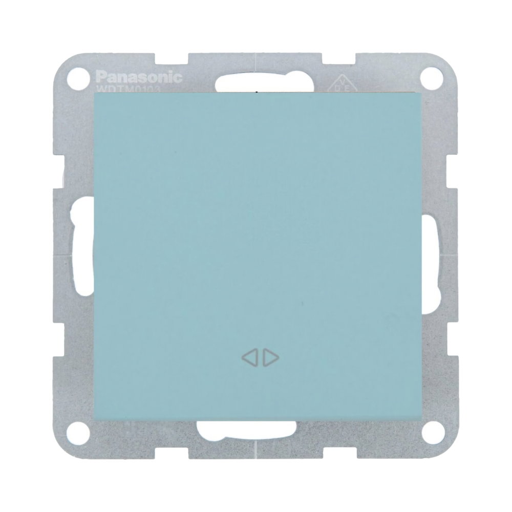 Mecanism intrerupator cruce Karre Plus 55 Soft Touch Turcoaz [1]