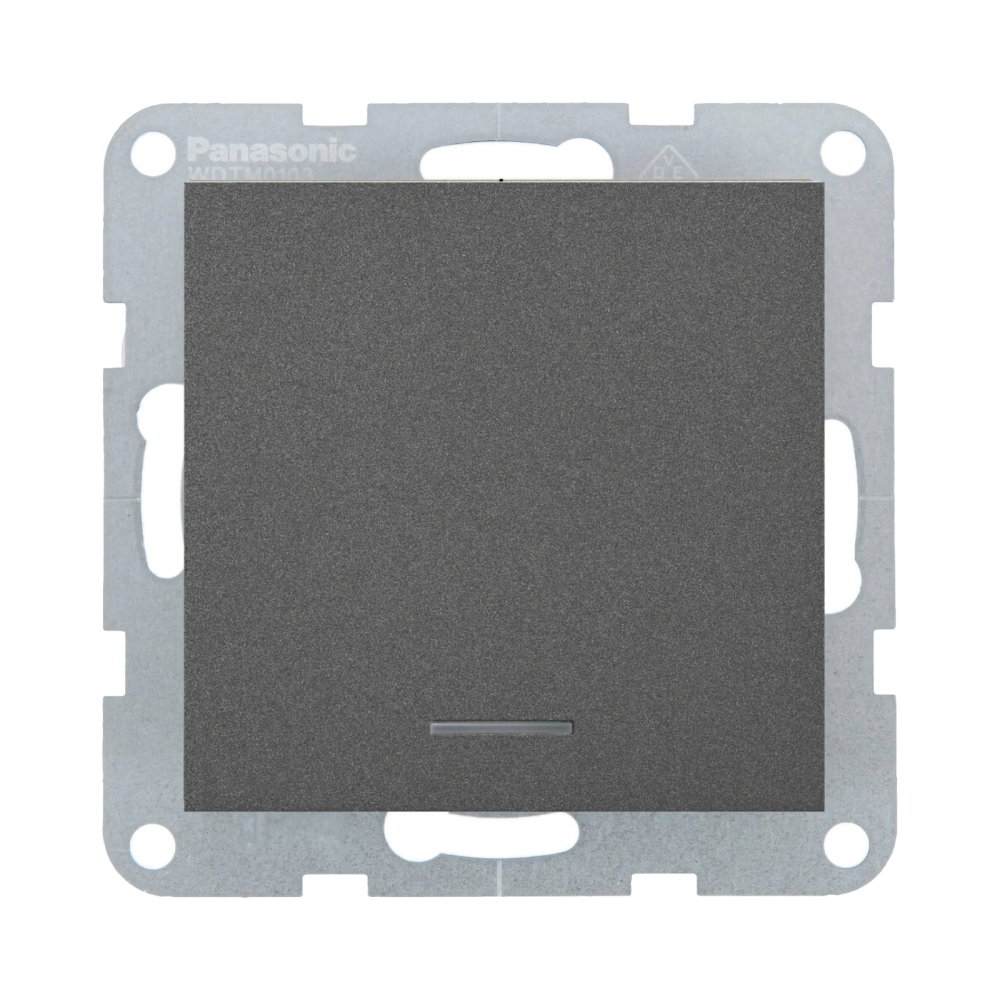 Mecanism intrerupator cu LED Karre Plus 55 Fumuriu [1]