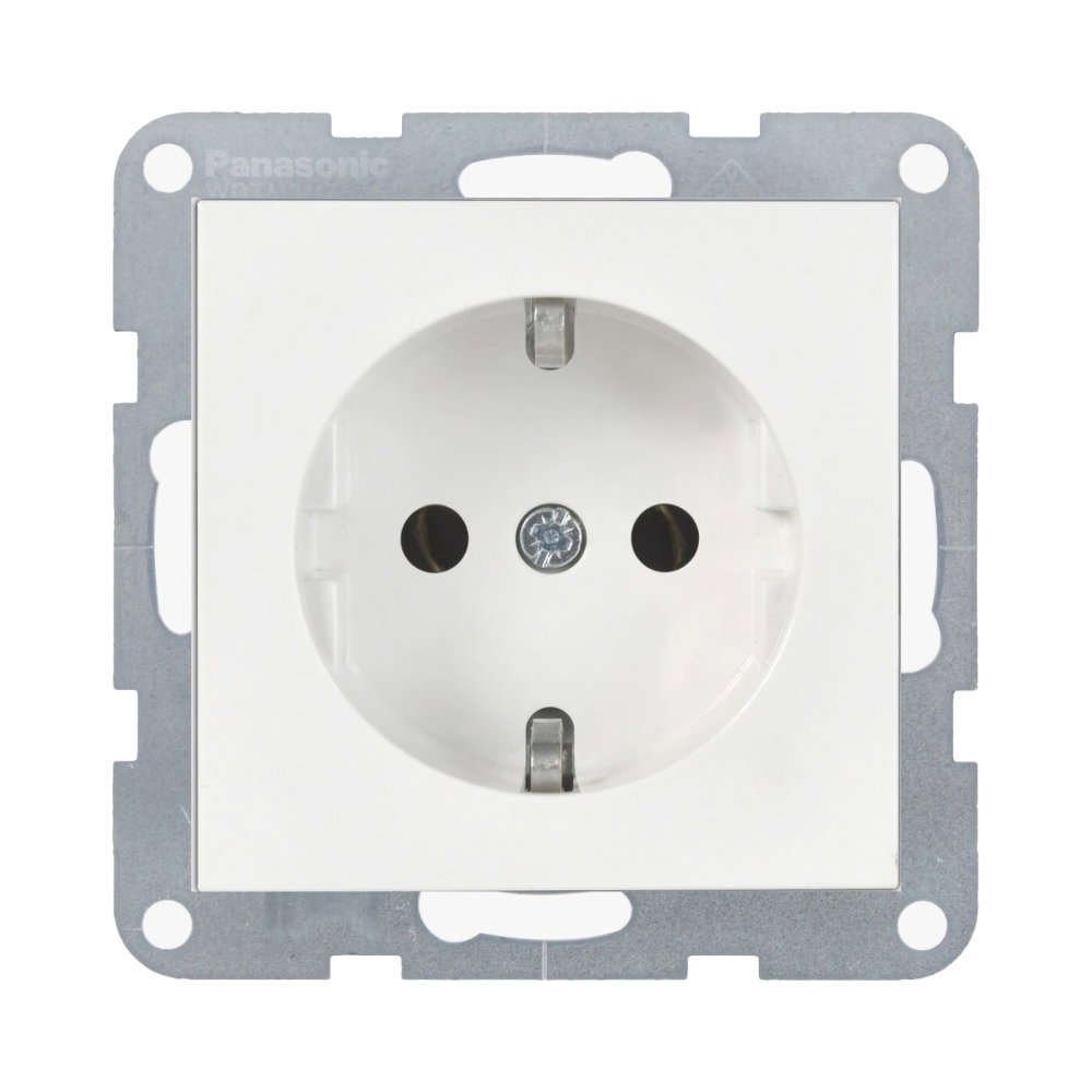 Mecanism priza Schuko QC Karre Plus 55 Alb [1]