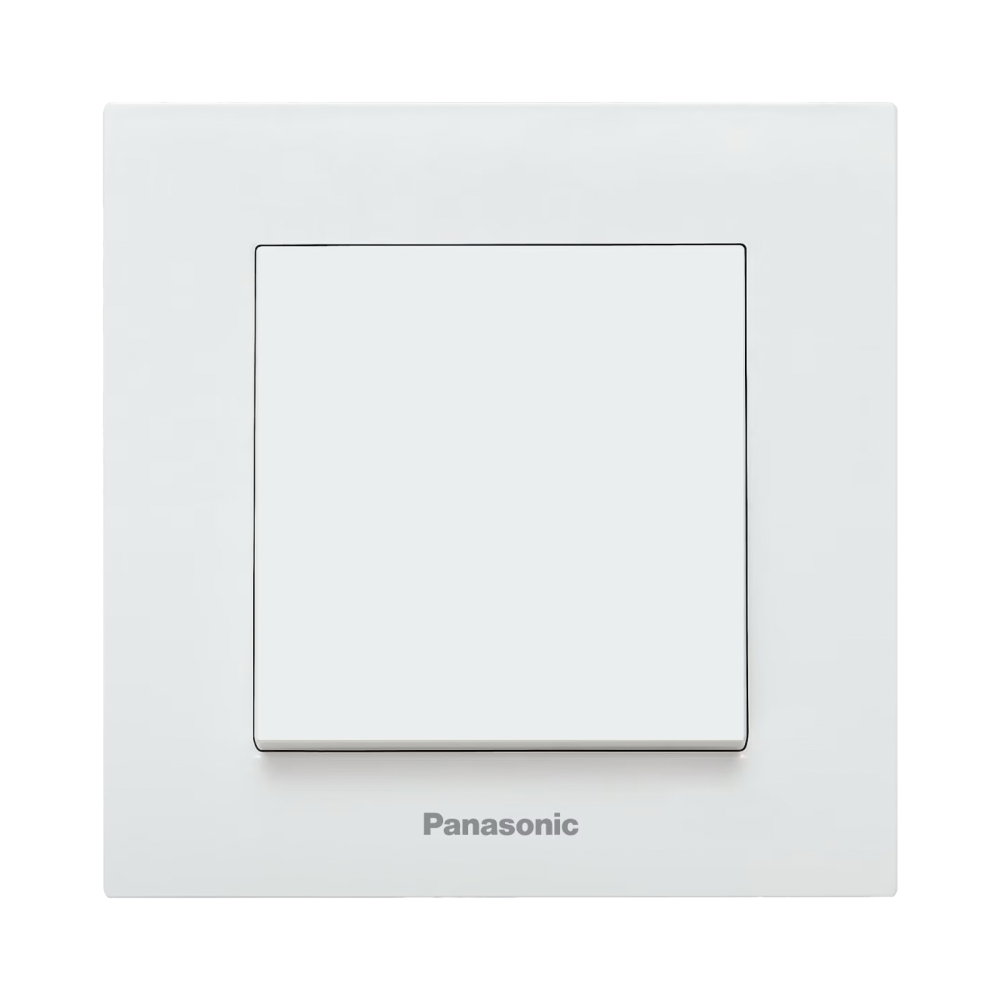 Mecanism intrerupator QC Karre Plus 55 Alb, rama inclusa [1]