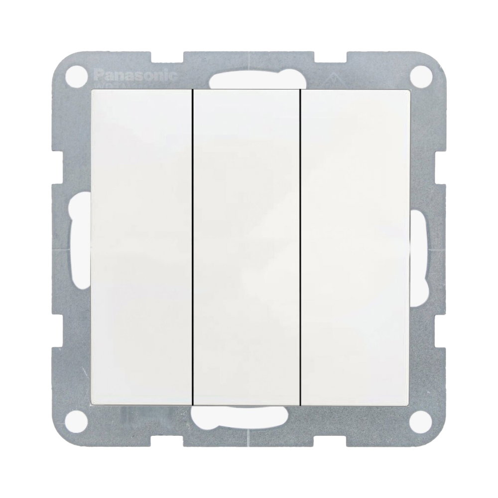 Mecanism intrerupator triplu Karre Plus 55 Alb [1]