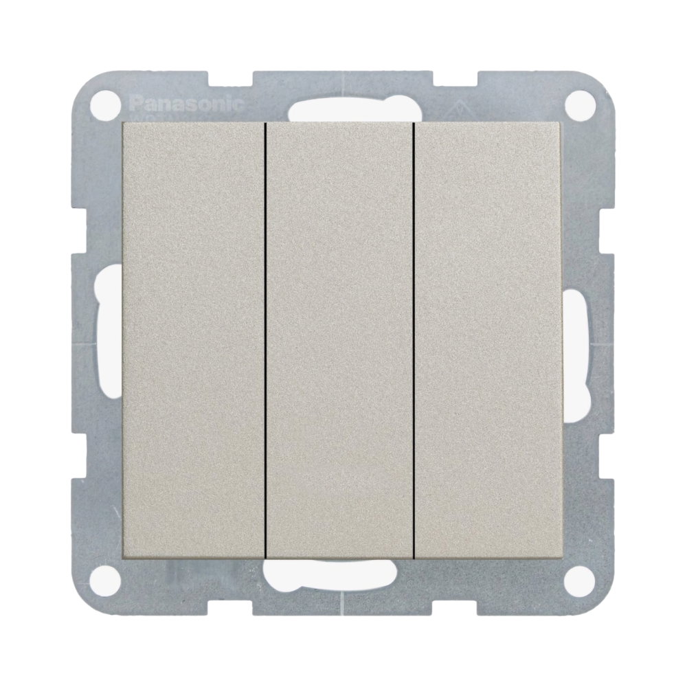 Mecanism intrerupator triplu Karre Plus 55 Bronz [1]