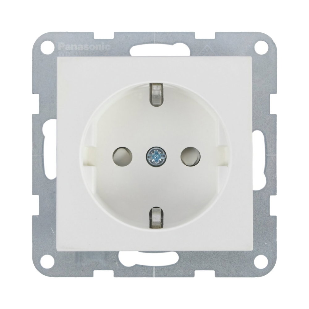 Mecanism priza Schuko cu protectie pentru copii si Quick Connect Karre Plus 55 Soft Touch Seashell [1]